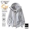 SNOOPY Men's Hooded Lightweight Ice-Feel Sun Protection Jacket
