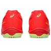 Asics DS LIGHT JR GS TF Soccer Shoes Size 600 Size 2E (1104A053), Unisex, (Flash Red/Black), 24.0 Cm,