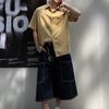 Summer Stylish Short Sleeve Shirt Men's Streetwear Vintage Button Up Turn Down Collar Shirts Trendy Men Plaid Printed