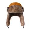 Suede Lei Feng Hat, Northeast Wind and Snow Ear Protection Hat, Winter Thickened Warm Lei Feng Hat Fashion Cashmere Hat