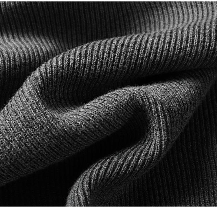 Willow Bark Texture Men's Long Sleeve Knit Sweater - 11990 B*C Edition