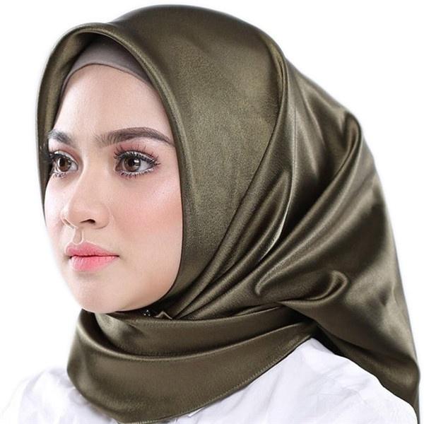 Buy Muslim Silky Satin Breathable Bandana Full Cover Inner Hijab Caps