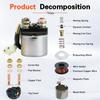 Starter Solenoid Relay For Honda TRX350 Rancher 350 2000-2006/TRX420 Rancher 420 2009-2014/TRX500 Foreman 500 2005-2009 2011-2013/TRX450 Foreman 450