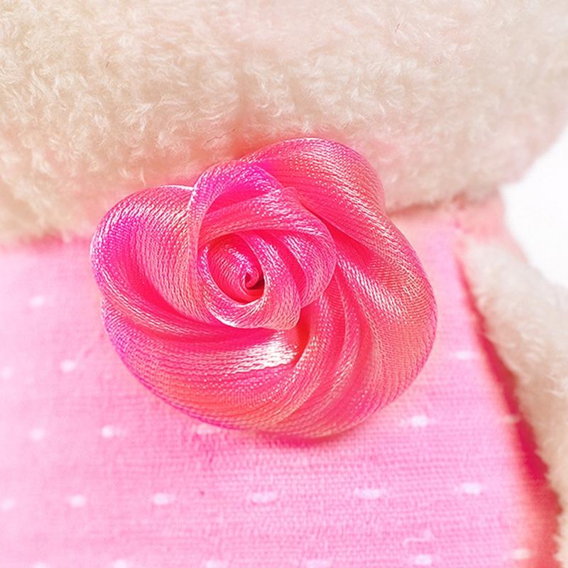 37cm/14in Stuffed Rabbit Plush Toy Easter Bunny Figure PP Cotton for Doll Room Decoration Kid Emotion Appease House Orna