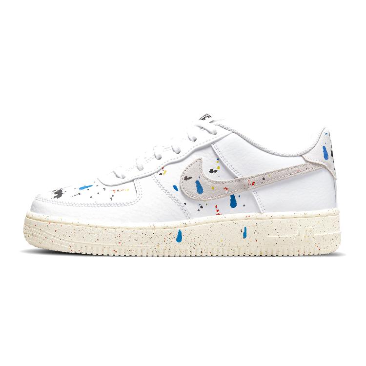 New Nike Air Force 1 Low LV8 3 White GS DJ2598-100
