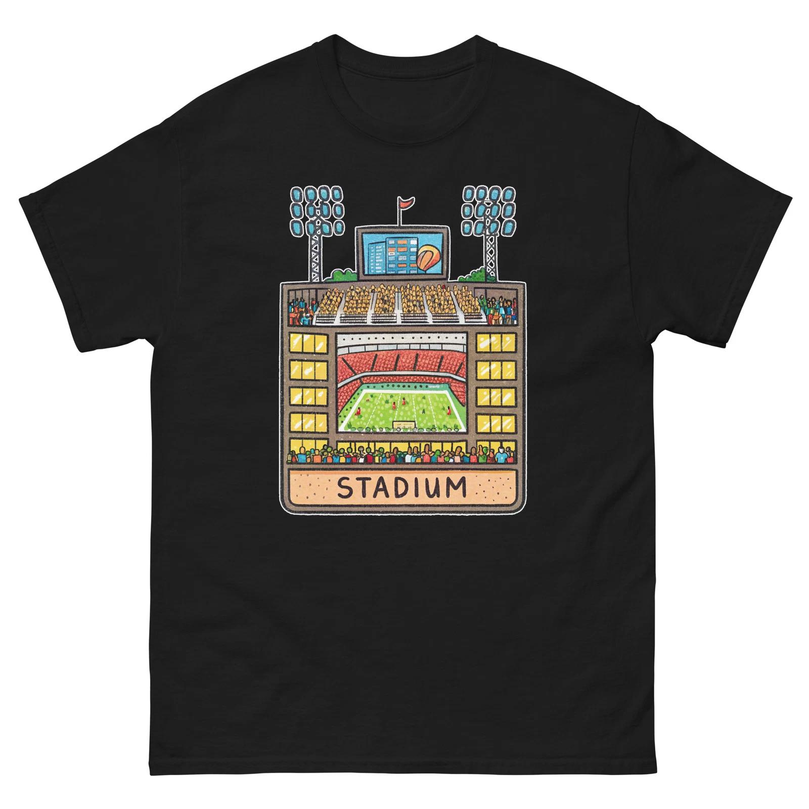 Stadium Everyday Location Building Place T-Shirt 4XL