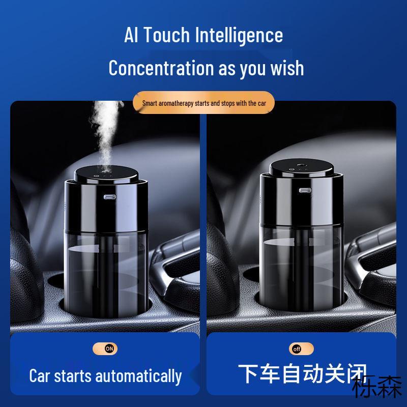 Automatic Car Diffuser & Air Purifier: Odor Eliminator and Humidifier with Fragrance Dispenser