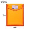 Durable PVC Bag Waterproof A4 File Folders Document Bag Envelope Folder File Organizer