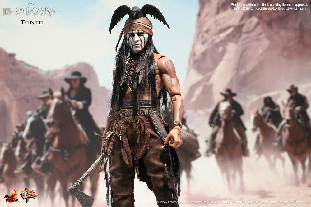 Movie Masterpiece Lone Ranger Tonto 1/6 Scale Plastic Painted Movable Figure