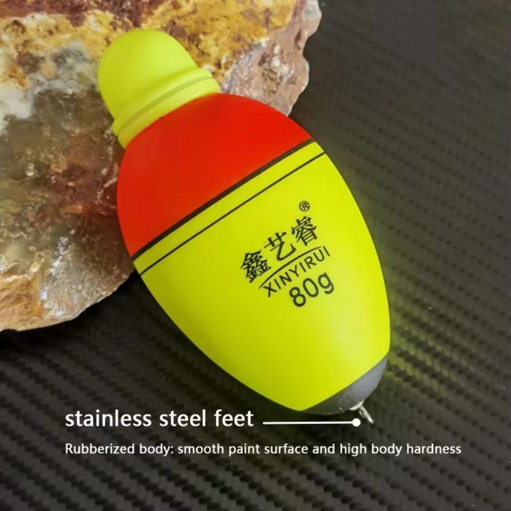 1PC Double Optical Night Light Led Electronic Luminous Sea Fishing Float Smooth Glued Surface Long Shot Drift Rod Stopper Floats