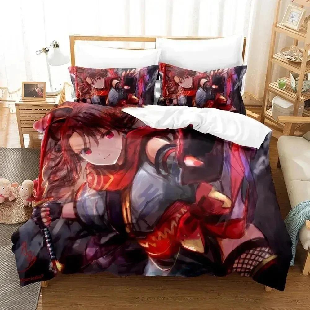 Anime Shoujo Kageki Revue Starlight Beding Set Bedrom Soft Modern Bedspreads Comefortable Soft Duvet Cover Comfortable Quilt Cover Pilowcase
