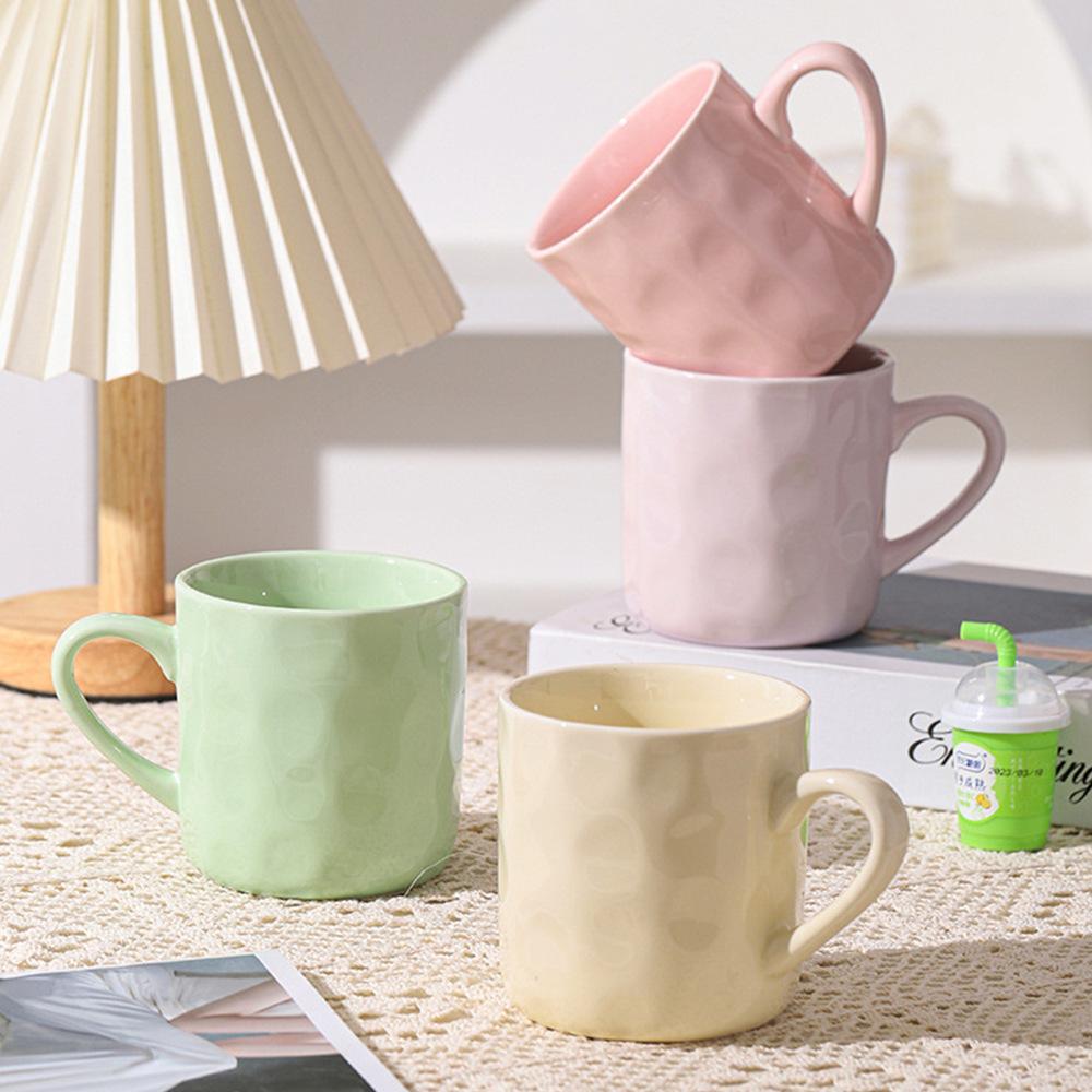 High Value Cups Household Drinking Water Office Ceramic Couple Water Cup Oatmeal Cup Breakfast Cup Coffee Cup Mug