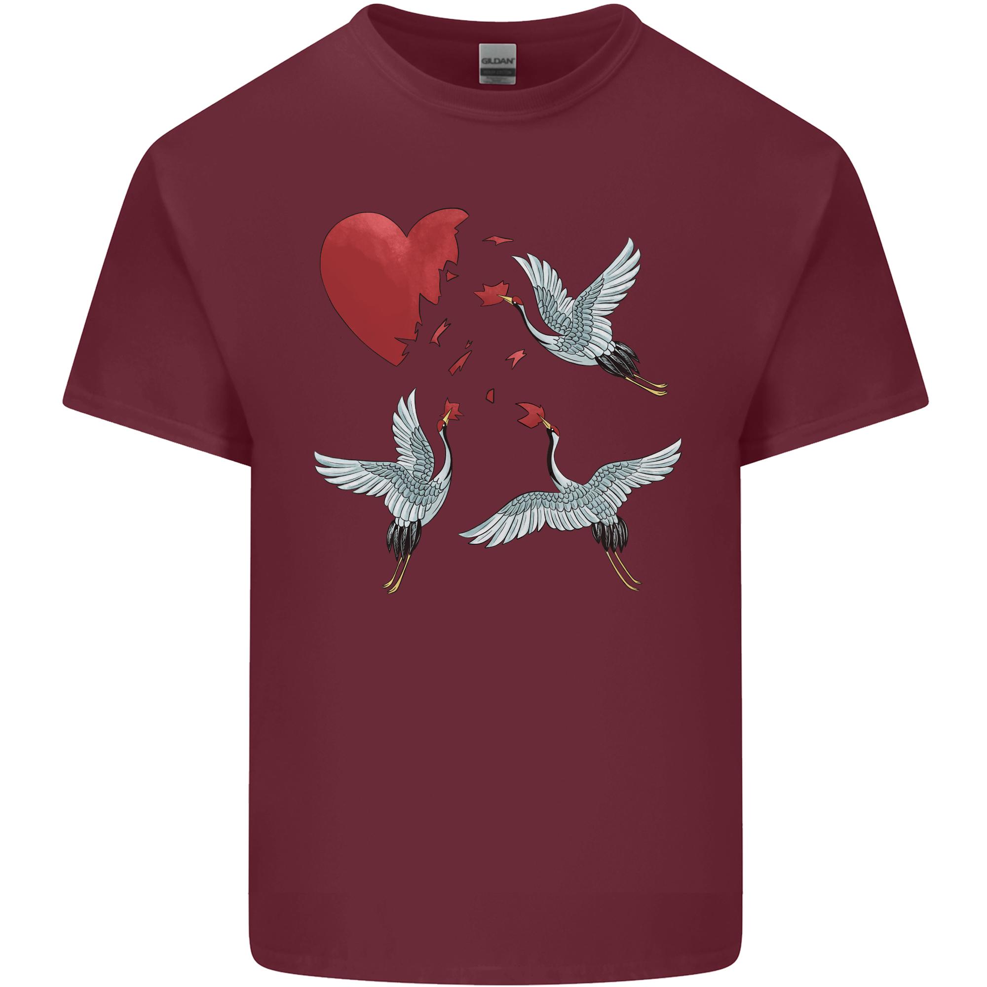 Crane Heart Anti Valentines Day Single Funny Unisexs Light Cotton TShirt S