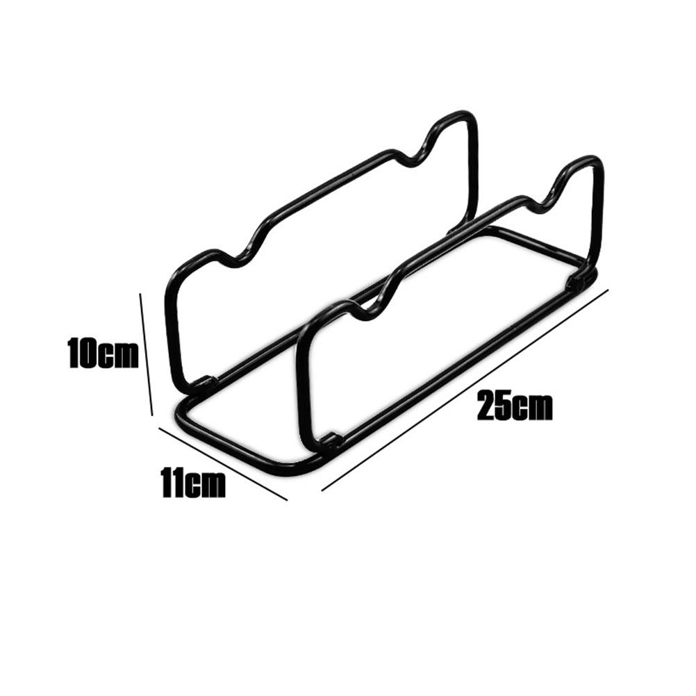 Barbell Bar Dumbbell Rack Compact Barbell Storage Stand Strengthened Steel Bracket for Home Office