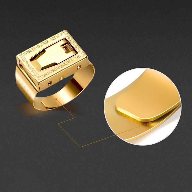 Buy Stainless Steel Ring Knife Adjustable Foldable Knife Finger Ring