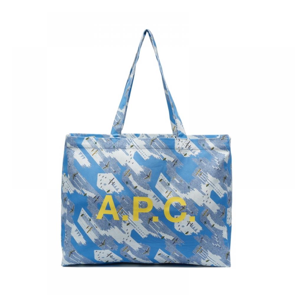 Apesse Cofby M61443 Iaa Blue Diane Diane Diane Denim Indigo Shopping Eco Bag