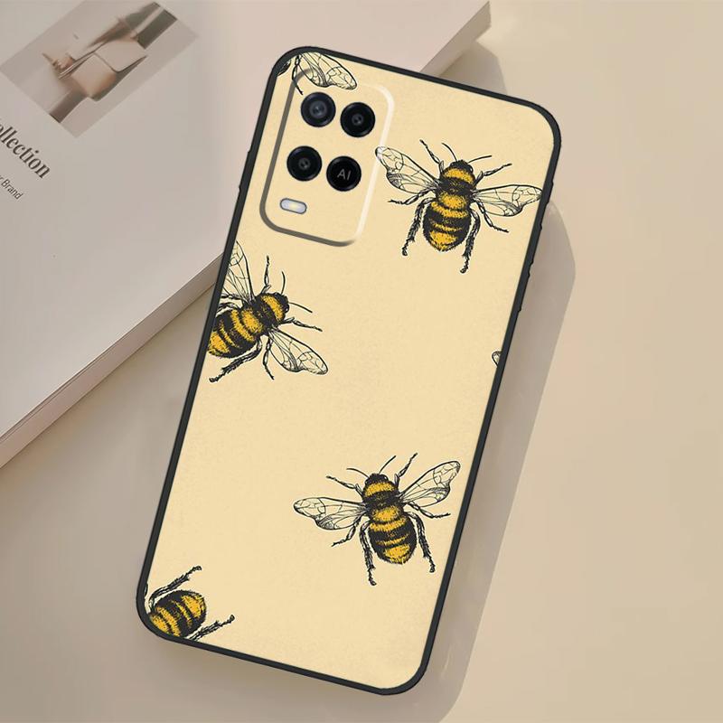 Bienenhonig Hülle Für Oppo A76 A96 A16 A17 A18 A60 A80 A40 A38 A58 A78 A98 A94 A74 A54 A15 A57 A77 A5 Pro