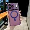 Matte Translucent Hard Phone Case For IPhone 17 16E 15 14 Plus 13 12 11 ProMax Magnetic Wireless Charge Shockproof Protect Cover