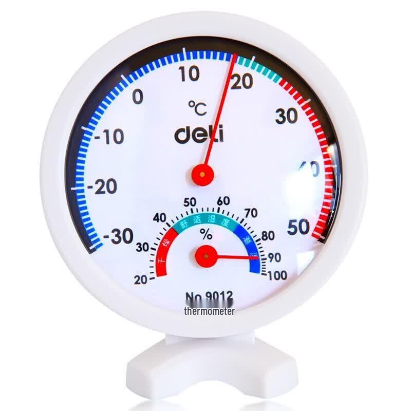 Deli 9012 Indoor Thermometer Hygrometer