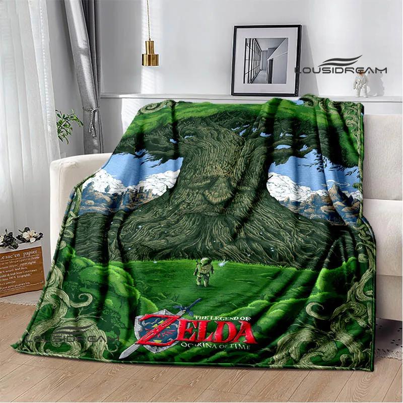 Manta Cartoon 3D Z-Zeldas Mantas de Flanela Quentes Manta Macia e Confortável Mantas para Casa e Viagem forros de cama Presente de Aniversário