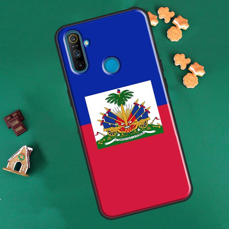 Haiti Haitian Flag For OPPO Realme GT Neo 2 Master C21 8 Pro 8i 9i Case For OnePlus 9 Pro 10 Pro 8T 9R Nord2