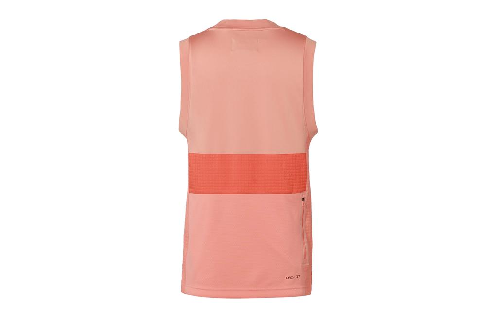 Jordan Tank Tops Men's Orange Crew Neck Moderate Straight Fit CZ4742-808
