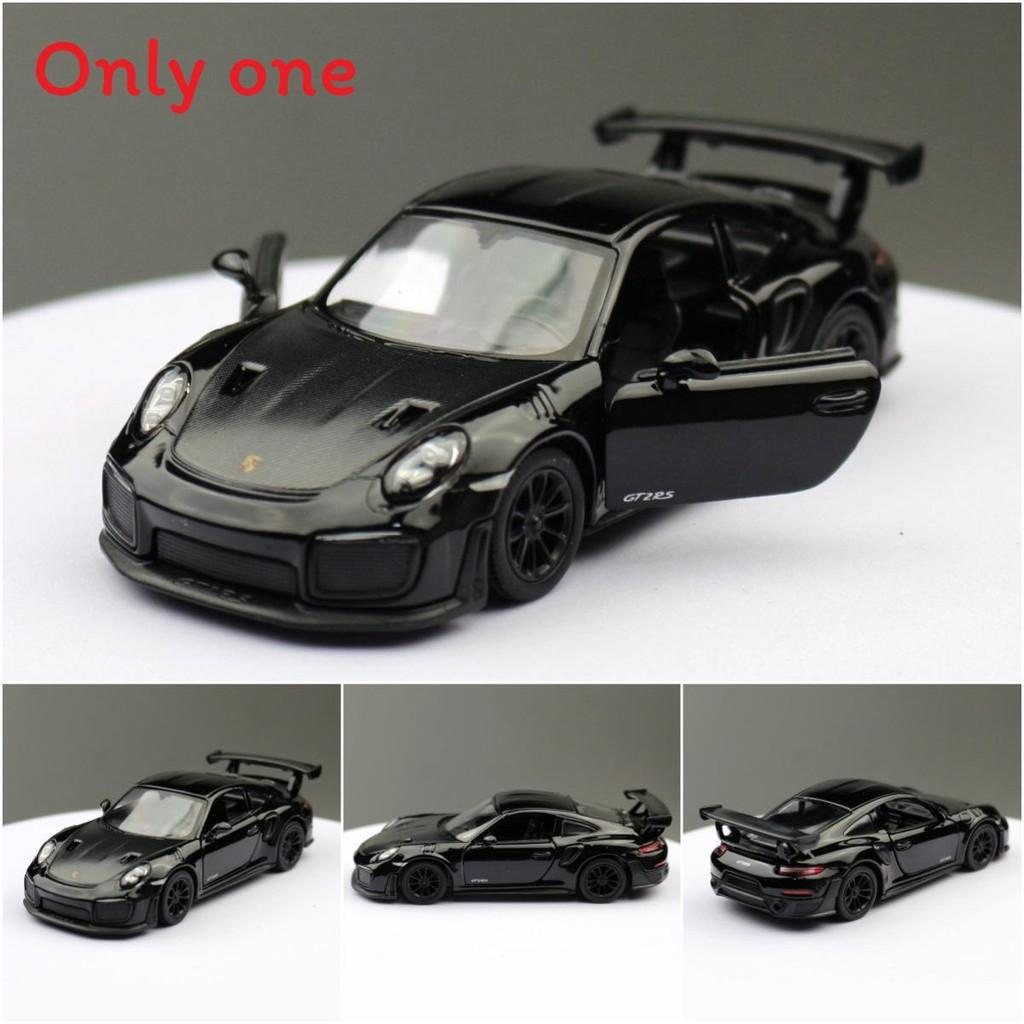 

Gt2 911 Porsche Alloy Car Model By With Inertial Design For Kids Daily Gift чёрный