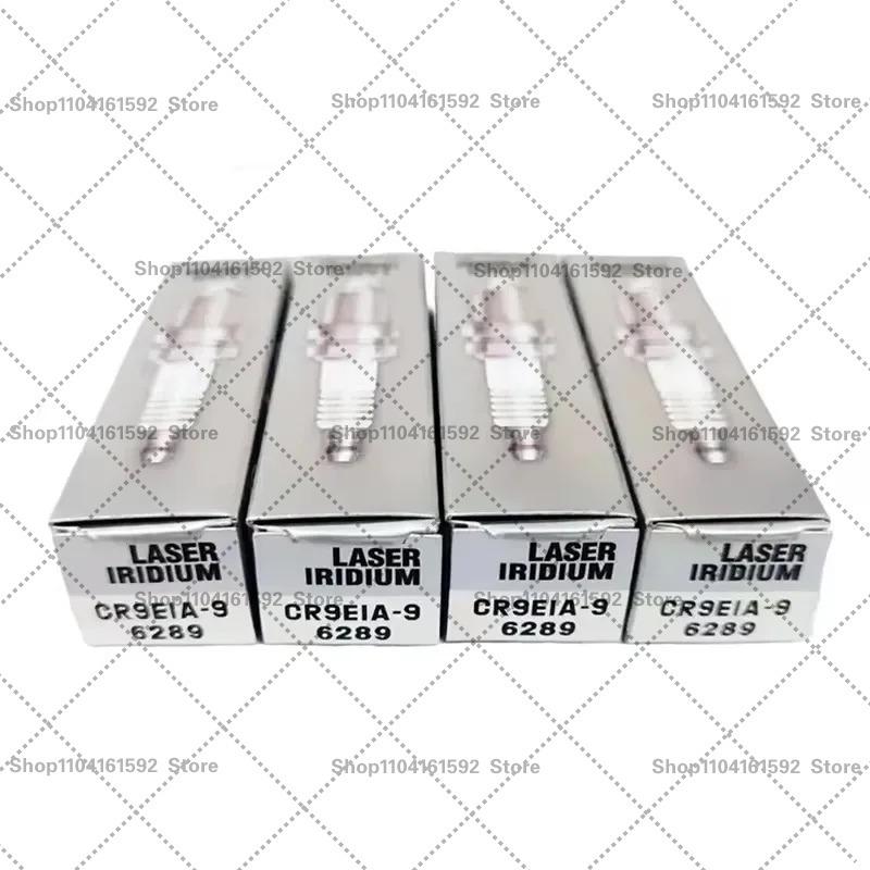 4Pcs Iridium Motorcycle Spark Plug CR9EIA-9 CR9EIA9 6289 for KAWASAKI VERSYS NINJA SUZUKI GSX TRIUMPH YAMAHA PIAGGIO PEUGEOT 4Pcs