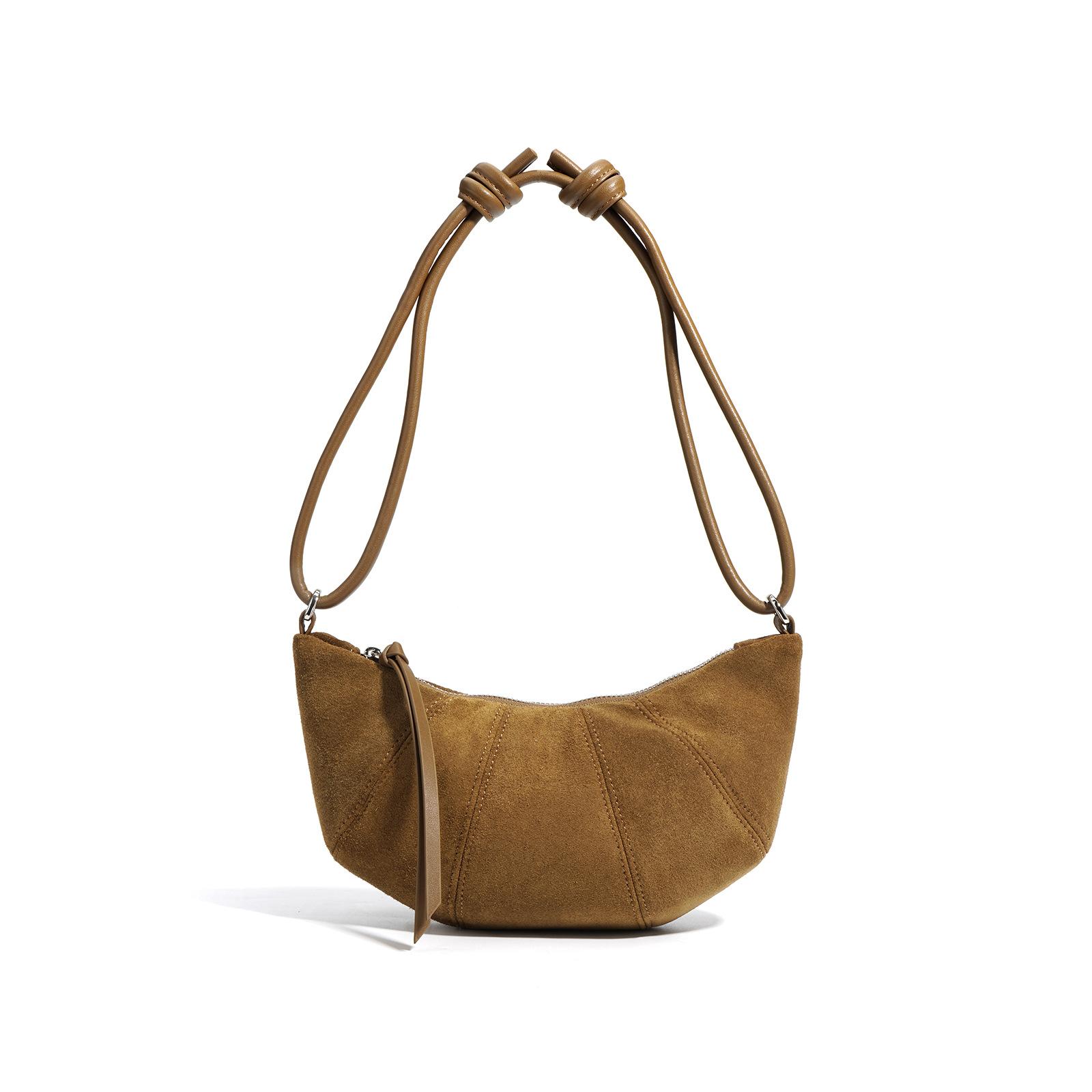 

Новая сумка-круассан Женская новая нишевая сумка под мышку, универсальная сумка-мессенджер