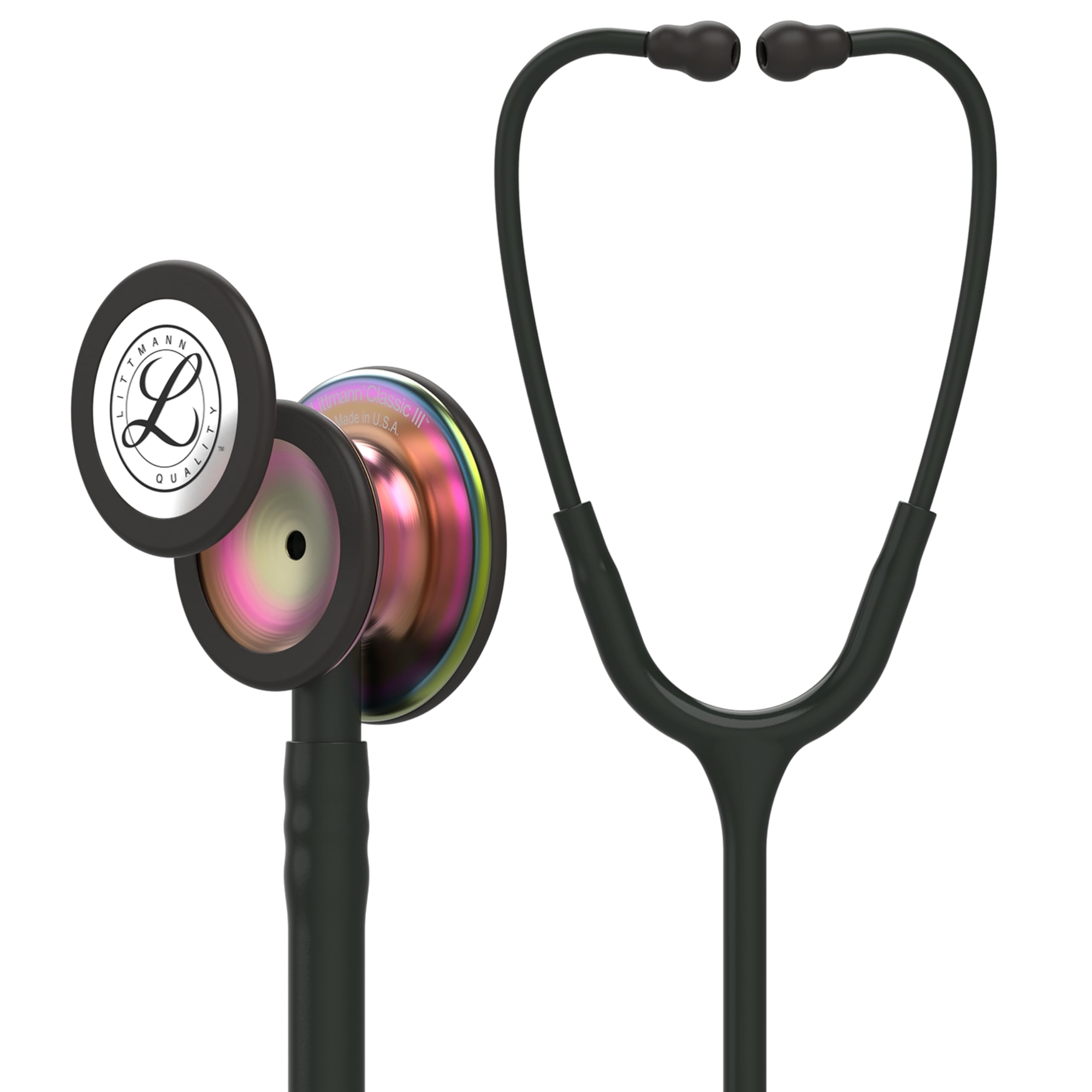 

Стетоскоп Littmann Classic III 5870 Черный/Черный чёрный