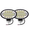 144W LED Work Compatible with 12V and and Oval Adjustable for Passenger Light and Heat and Can Also Be Used As a Fishing Light or Side Light, 24V,