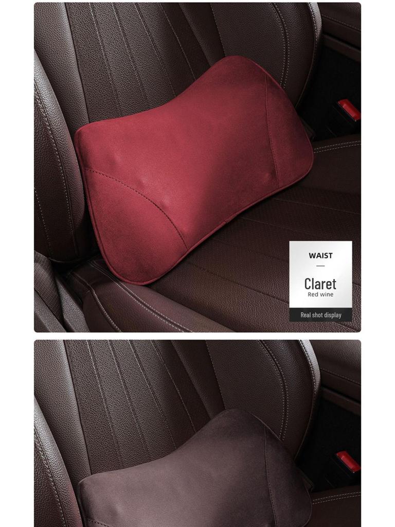 BMW 531 Series Car Headrest & Lumbar Cushion Set: Includes 31 Lumbar Support Cushions & 5 Breathable Neck Support Pillows for Enhanced Comfort.