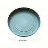 2PCS Flower Pot Tray Plastic Flower Tray Circular Bottom Support Flower Pot Base