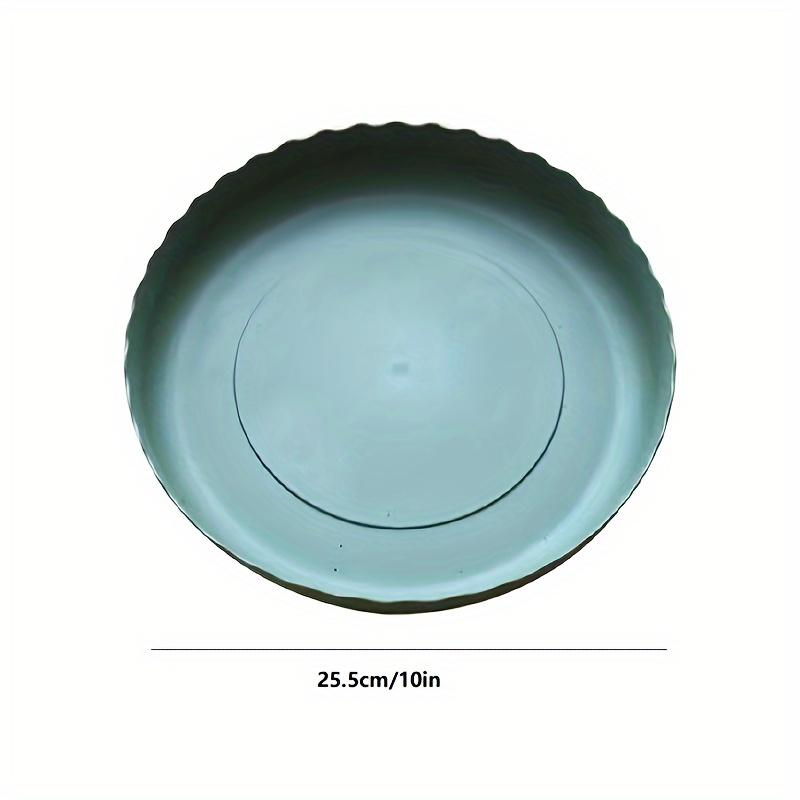 2PCS Flower Pot Tray Plastic Flower Tray Circular Bottom Support Flower Pot Base