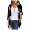 Neuer Chiffon-Strandrock, Bluse, digital bedruckter Cardigan, Sonnenschutzkleidung, Kimono