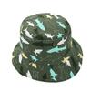 1 Piece Cotton Breathable Kids Fisherman Hat 0-4 Years Cartoon Printing Whale Baby Bucket Hat Infant Toddle Sun Hat