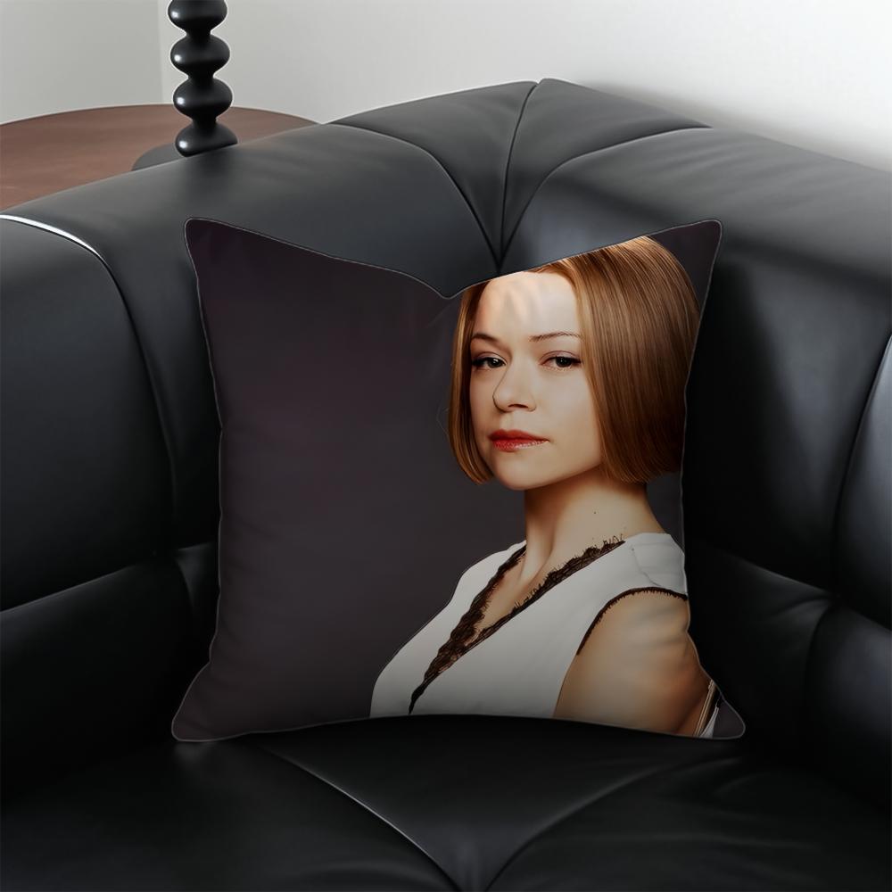 Orphan Black Character RRachel Duncan Cushion Cover Pillow Case Antidustmite Invisible Zipper Silky Plush Cushion