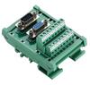 1P 0.5A HDP15-MG6 Terminal Block  -20℃ To 70℃ For HDP15-MG6 VGA Male/female Adapter Terminal Block For DIN Rail Mounting Parts