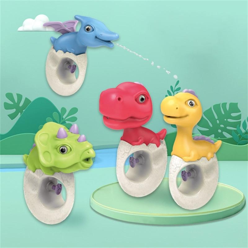 Handheld Cartoon Dinosaur Shape Water Guns Toy Hot Day Seasides Water Toy Kids Adult Outdoor Swimming Pool Seasides Toy