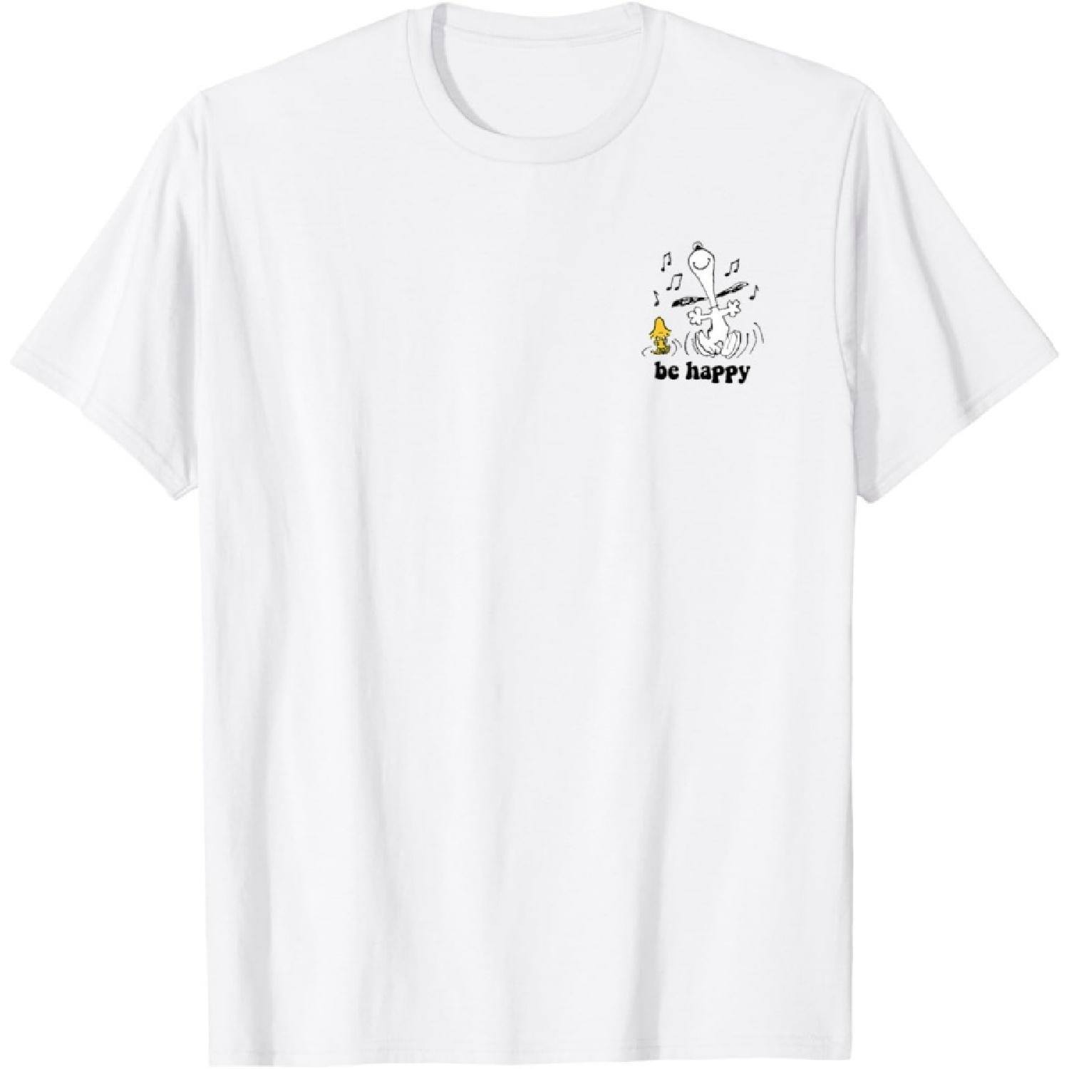 Peanuts - Snoopy Woodstock Be Happy Dance T-Shirt S