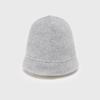 YUNSE Hatch Embroidery Beanie (Light Grey)