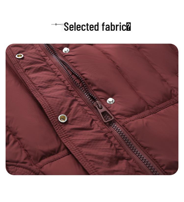Stylish 2025 Women's Cotton Down Jacket - Age-Reducing Winter Outerwear for Middle-Aged/Elderly Moms