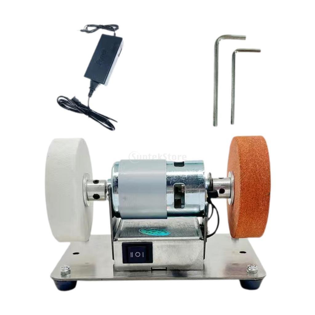 Speed Adjustable Electric Belt Grinder Portable DIY Making Sharpening Power Tool Multifunction Mini Belt Sander