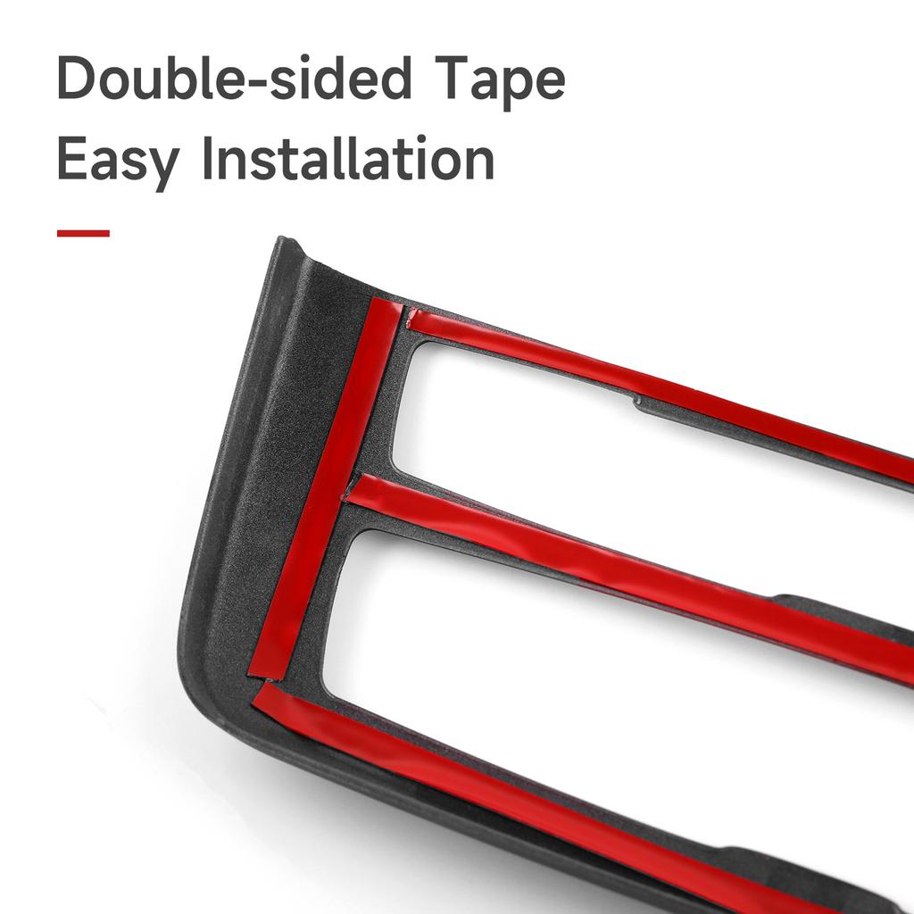 For BMW F30 F31 F34 3GT F32 F33 F36 Center Console CD/Volume Knob Adjust Panel Cover Trim Accessories, Carbon Fiber ABS Sticker