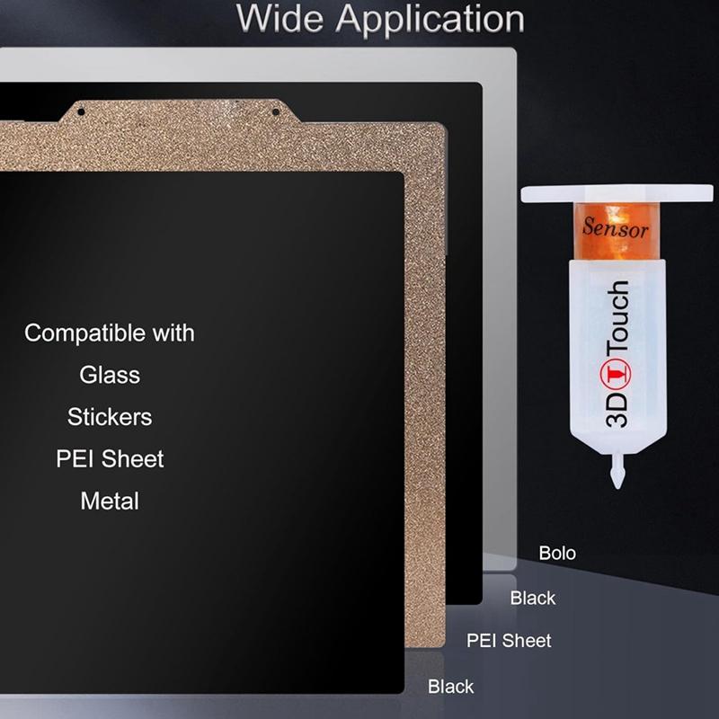 Sensore di Livellamento Automatico del Letto BL-Touch V3.2 con 4 Staffe Kit BL-Touch per Scheda Madre a 8 o 32 Bit Durevole Facile da Usare