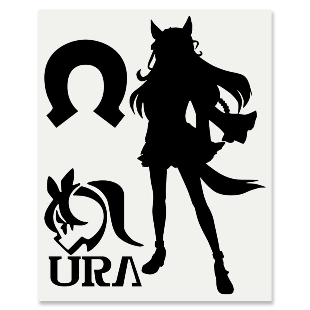 

Наклейка Rudolf Competition Black 129B изображение Symboli Uniform (только остатки) чёрный