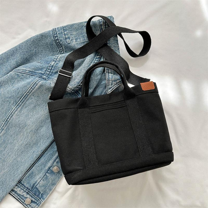 Stylish Minimalist Shoulder Bag Fashionable Tote Bag For Daily Casual Outfits чёрный