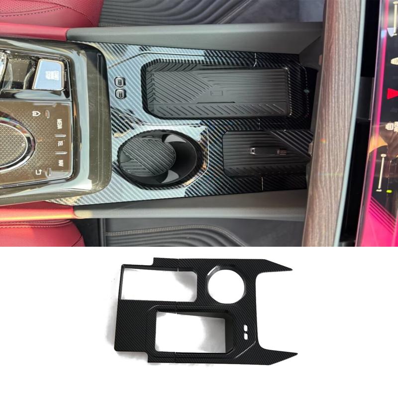 For BMW 5 Series G60 2024 2025 Interior Accessories Car Center Control Gear Shift Box Panel Frame Steering Wheel Panel Cover