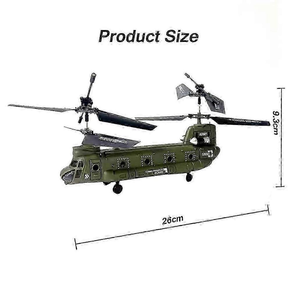 Rc Helicopter S026h Transport With Double Propellers  WSLIHV