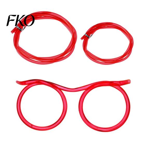 Reusable Drinking Straw Funny Glasses Straw, Creative Eyewear Tube for Parties, Bendable Flexible Kids Safe Juice Soda Milk Tea, Novelty Gag